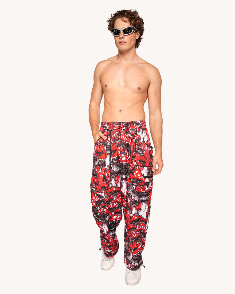 Secret of Life Mushroom Harem Pants-Men