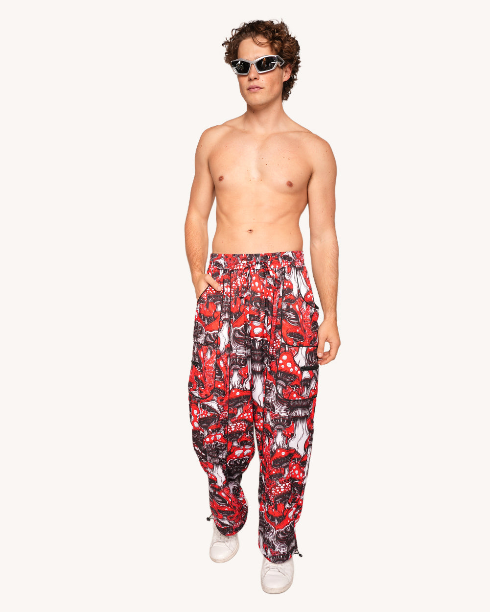 Secret of Life Mushroom Harem Pants-Men