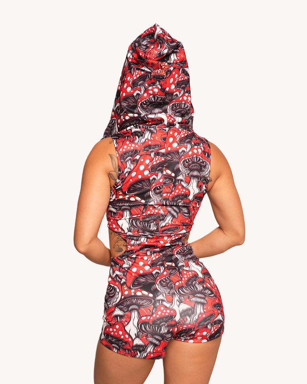 Secret of Life Mushroom Hooded Romper - Image 34754437218487