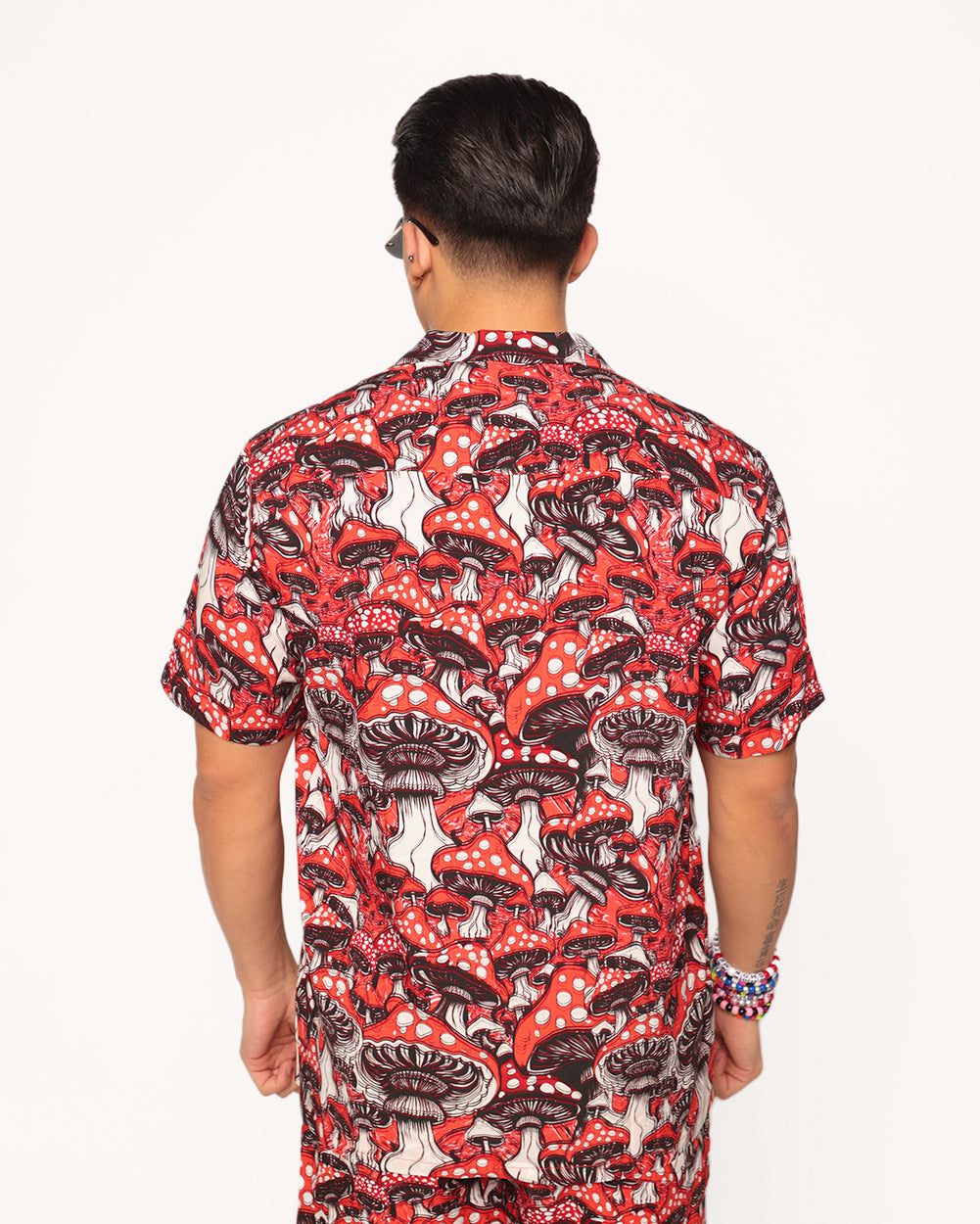 Secret of Life Mushroom Camp Shirt-Men