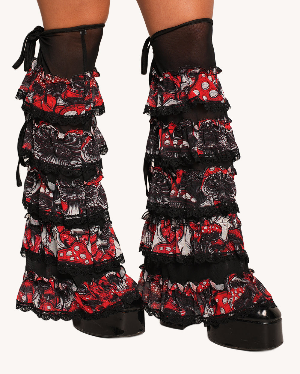 Secret of Life Mushroom Ruffle Leg Covers - Image 34634167779511