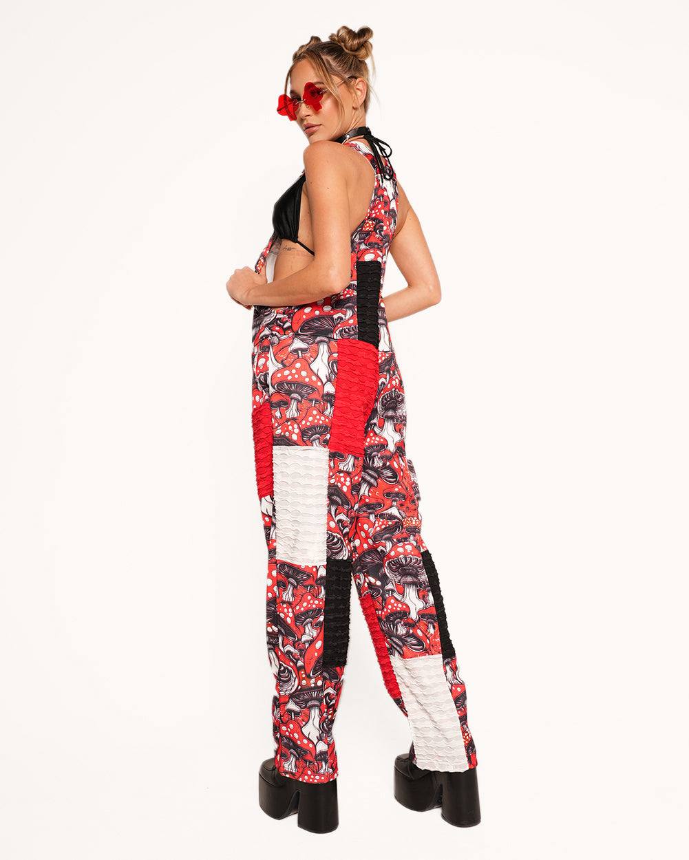 Secret of Life Mushroom Unisex Overalls - Image 31922311954615