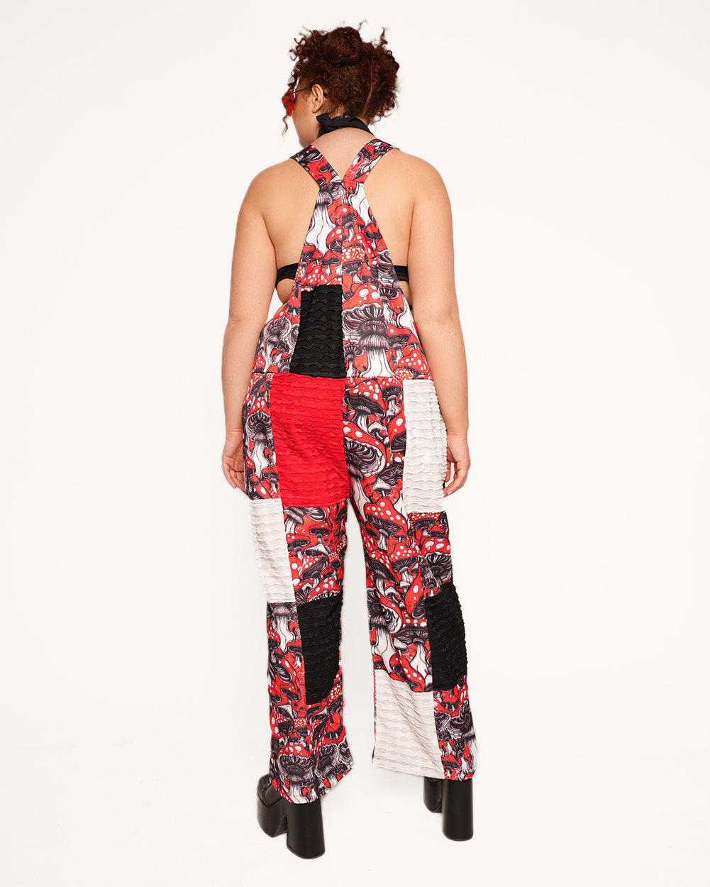 Secret of Life Mushroom Unisex Overalls - Image 31922318377143