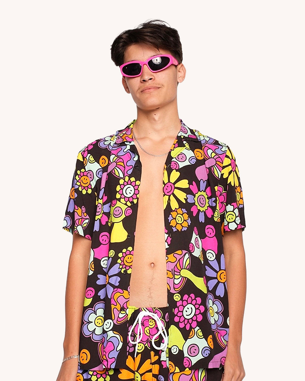 Shroom Bloom Camp Shirt - Image 35105466417335