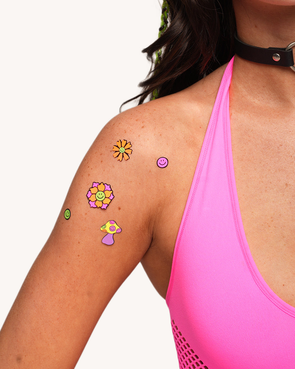 Shroom Bloom UV Reactive Body Sticker Pack - Image 2