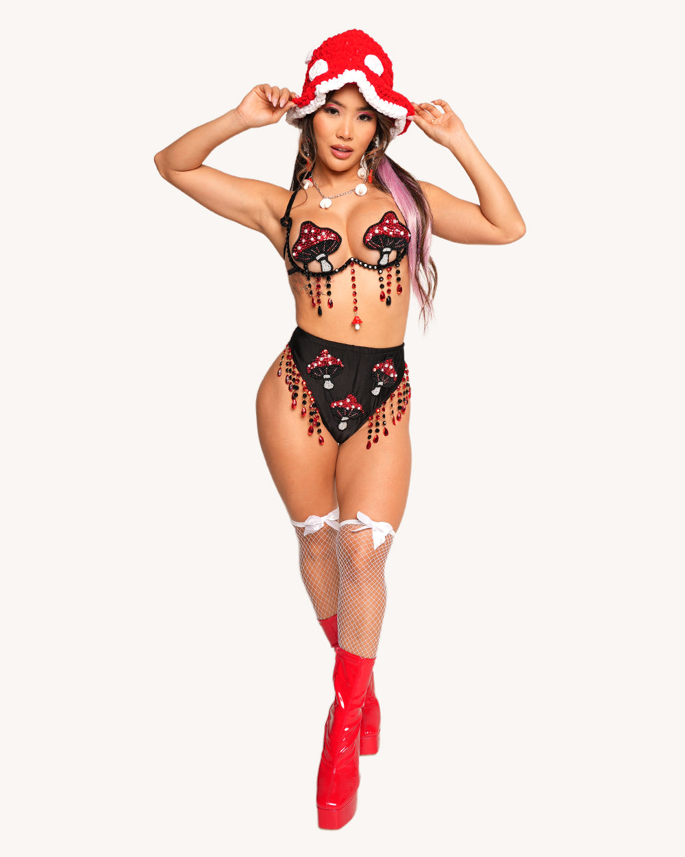 Shroom Shimmer Festival Bra - Image 2