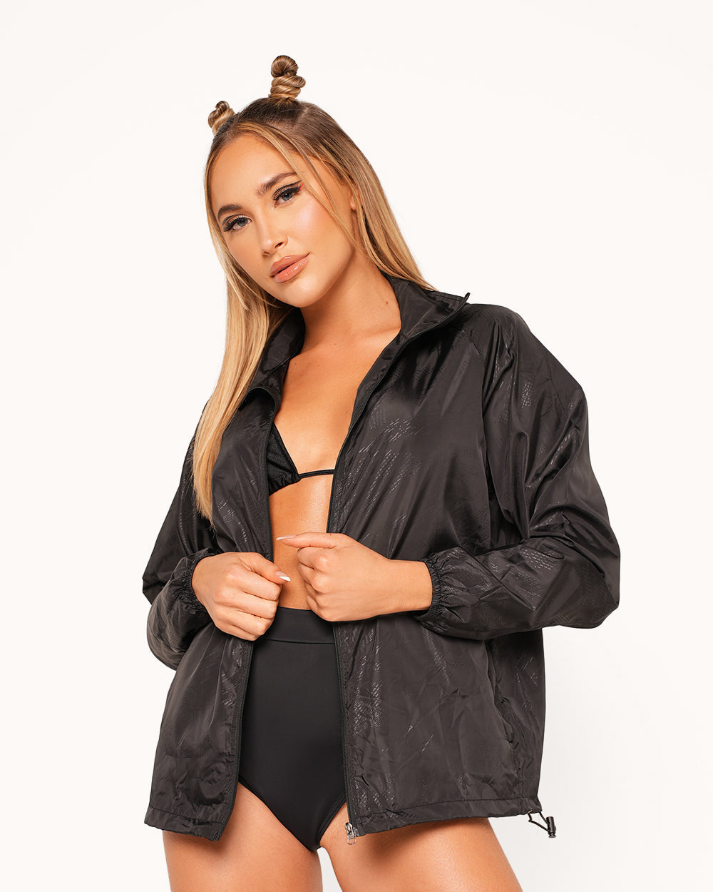 Side Questing Packable Windbreaker - Image 4