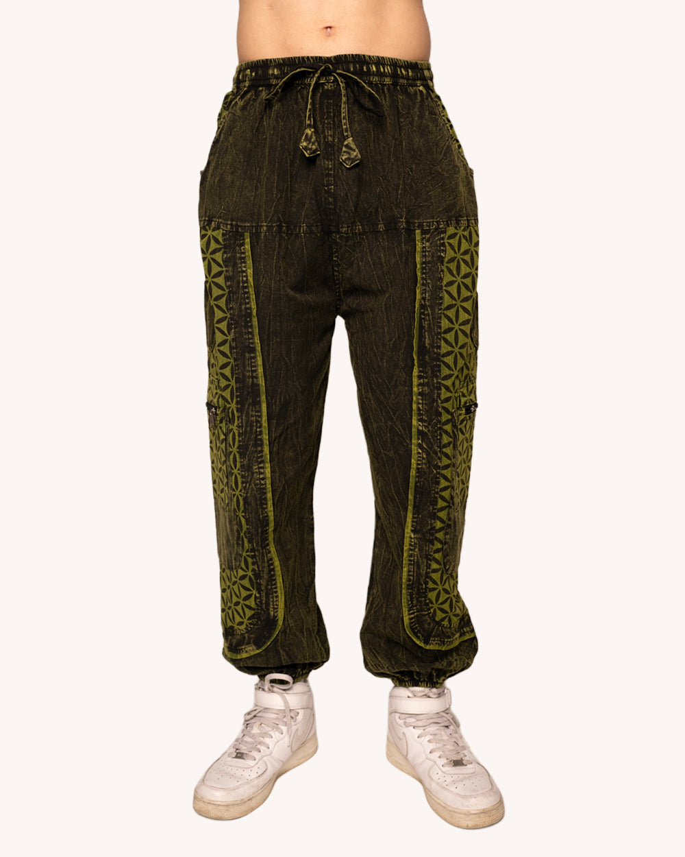 Smokey Sage Harem Pants - Image 35761197056183
