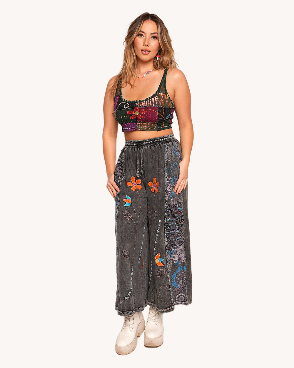 Misty Meadows Flower Pants - Image 3