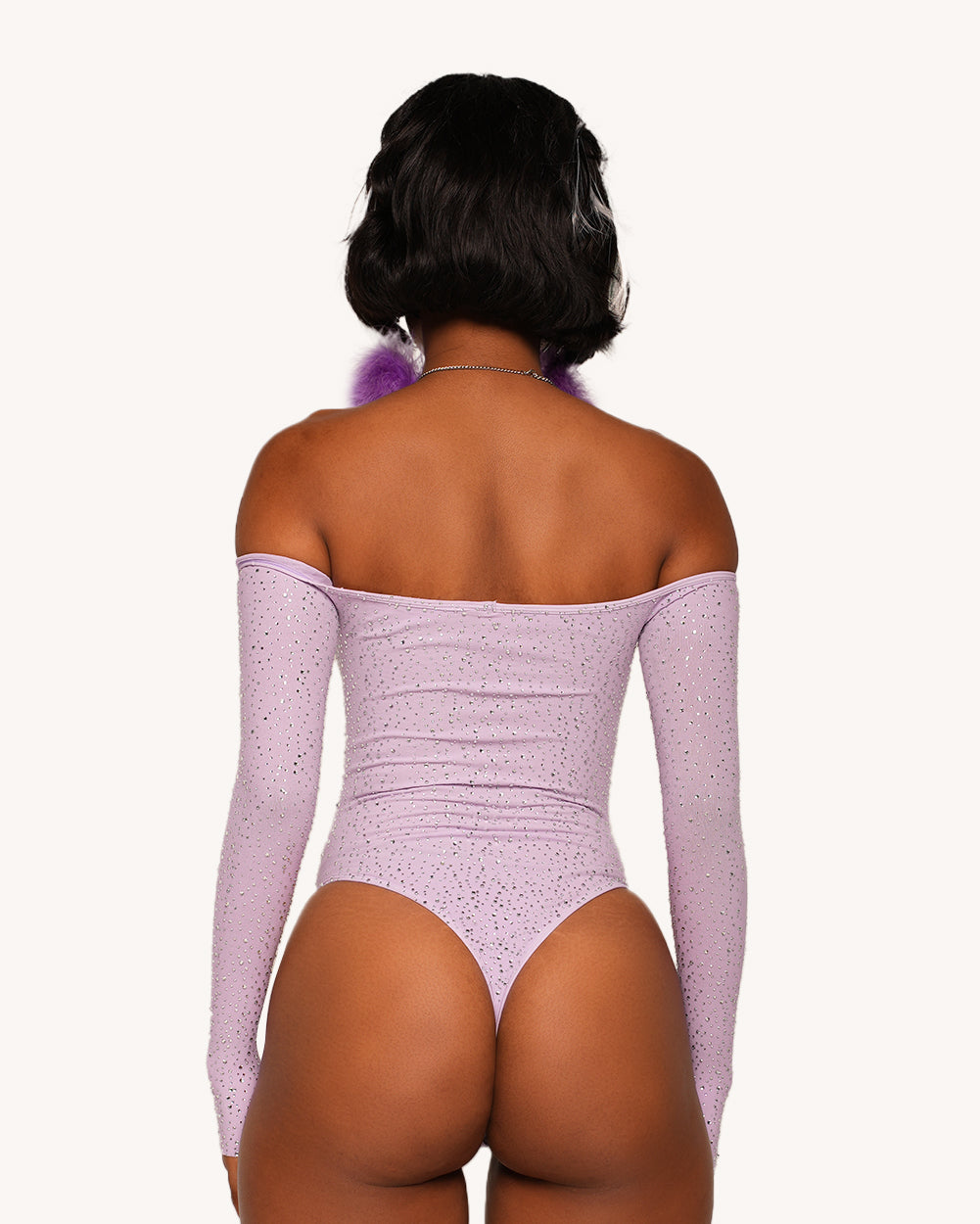 Spotlight Moments Bodysuit - Lavender - Image 32288703316151