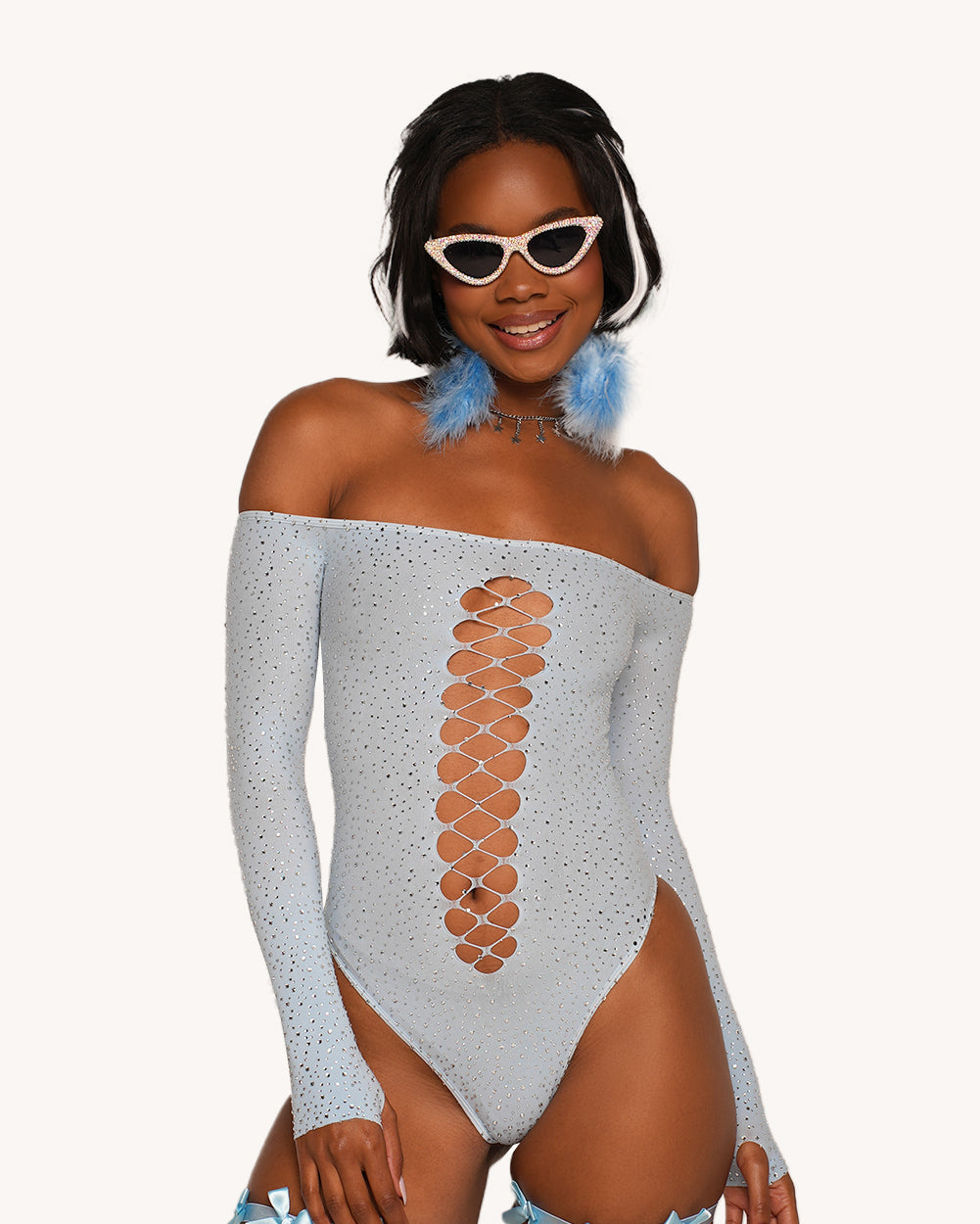 Spotlight Moments Bodysuit - Baby Blue - Image 32256992936119