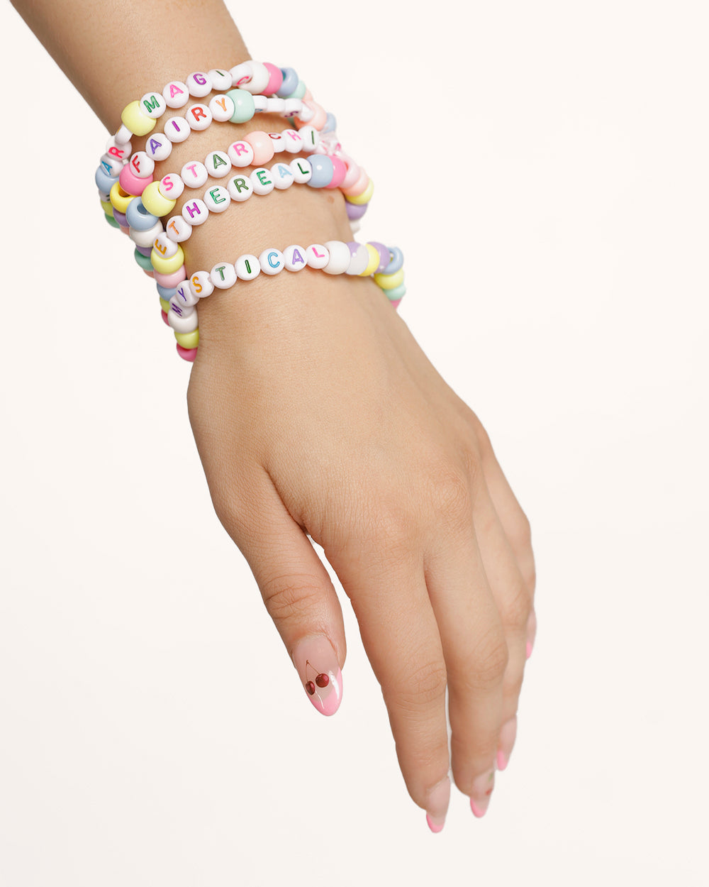 Stardust Dream Kandi Bracelet Set-Assorted-Regular-Front--Model---S