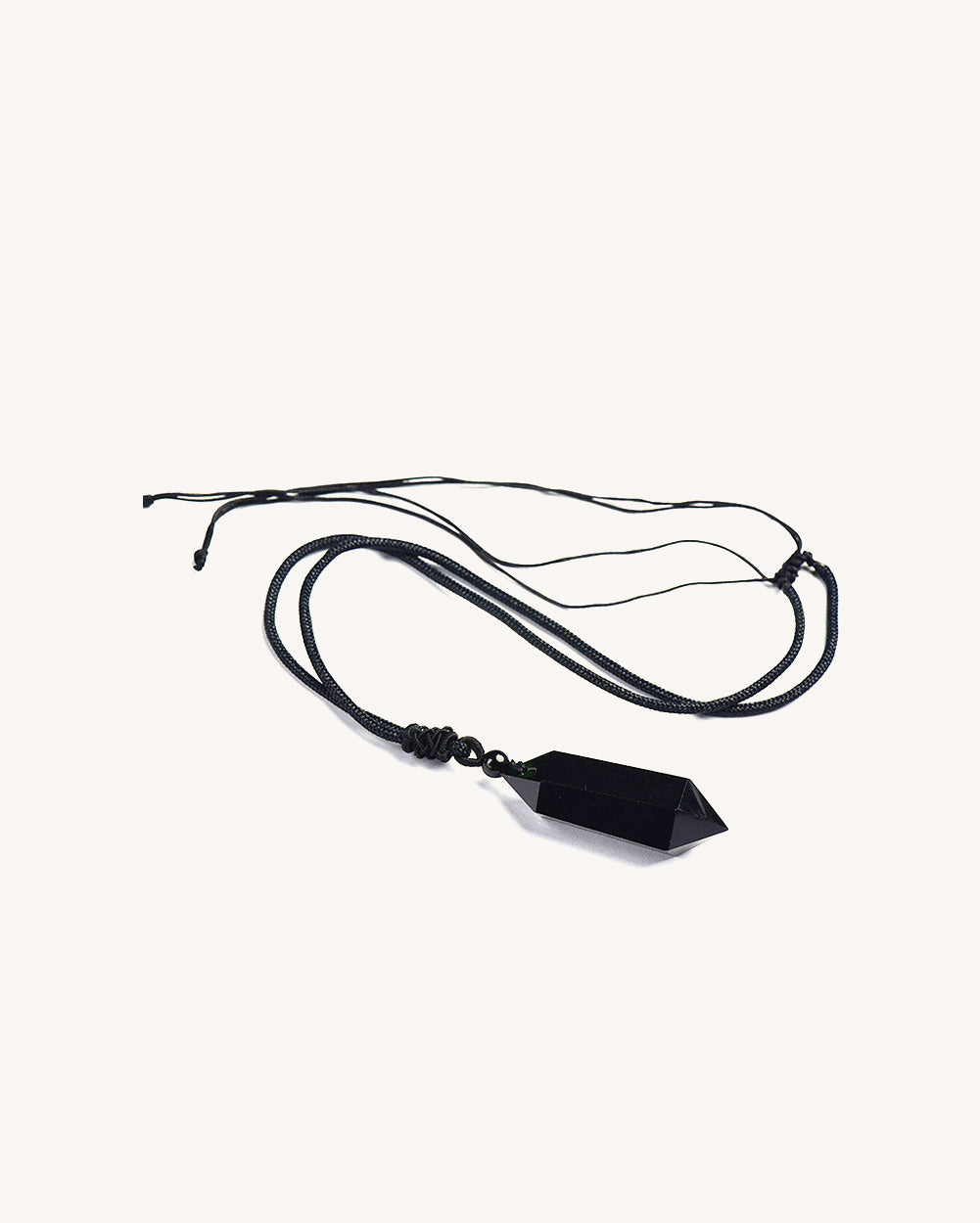 Starlight Crystal Necklace-Black