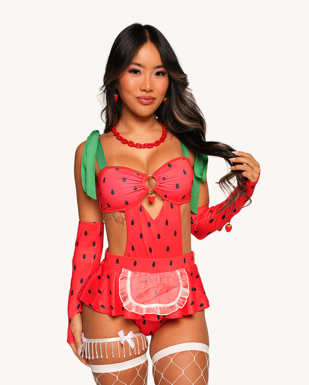 Strawberry Sweet Bodysuit Set - Image 33666765160631