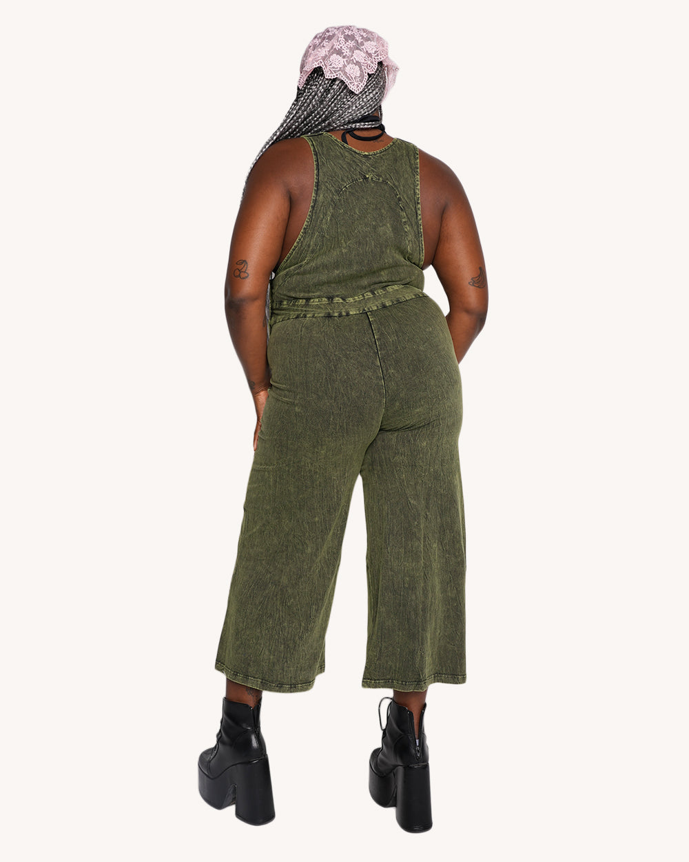 Sunflower State of Mind Overalls - Green - Image 6