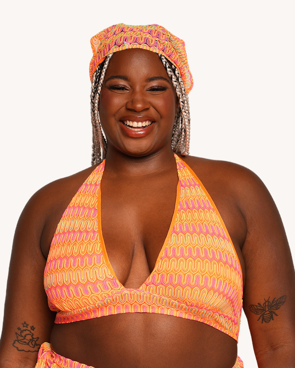 Sunkissed Top with Head Scarf - Image 34547529384119