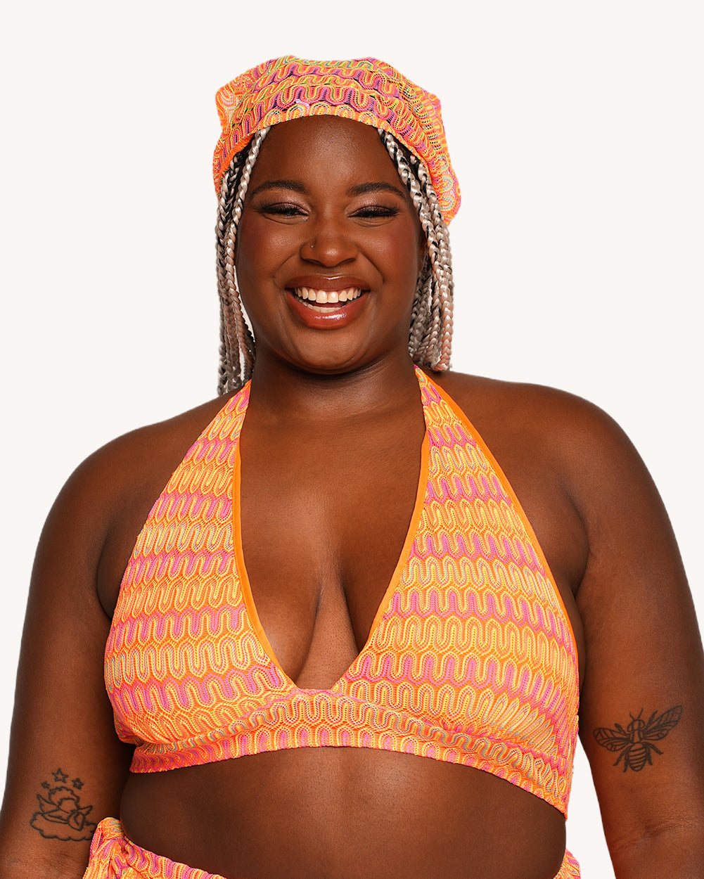 Sunkissed Top with Head Scarf - Image 34547529384119