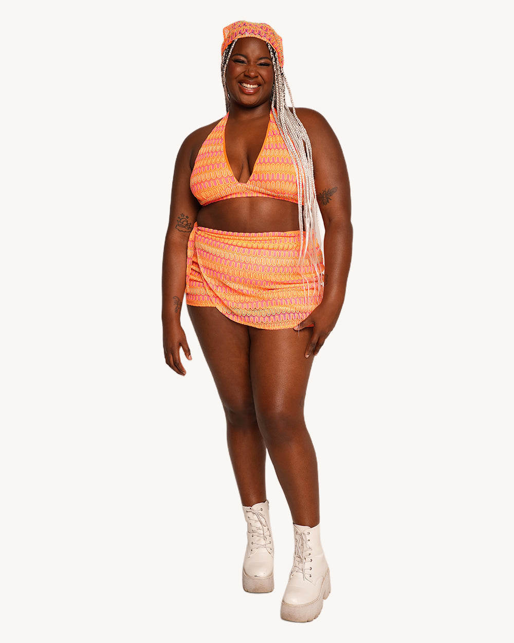 Sunkissed Top with Head Scarf - Image 3