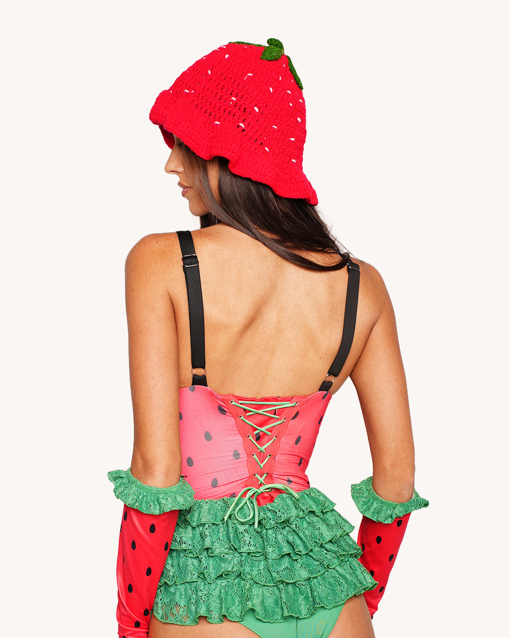 Sweet Slice Strawberry Romper - Image 1