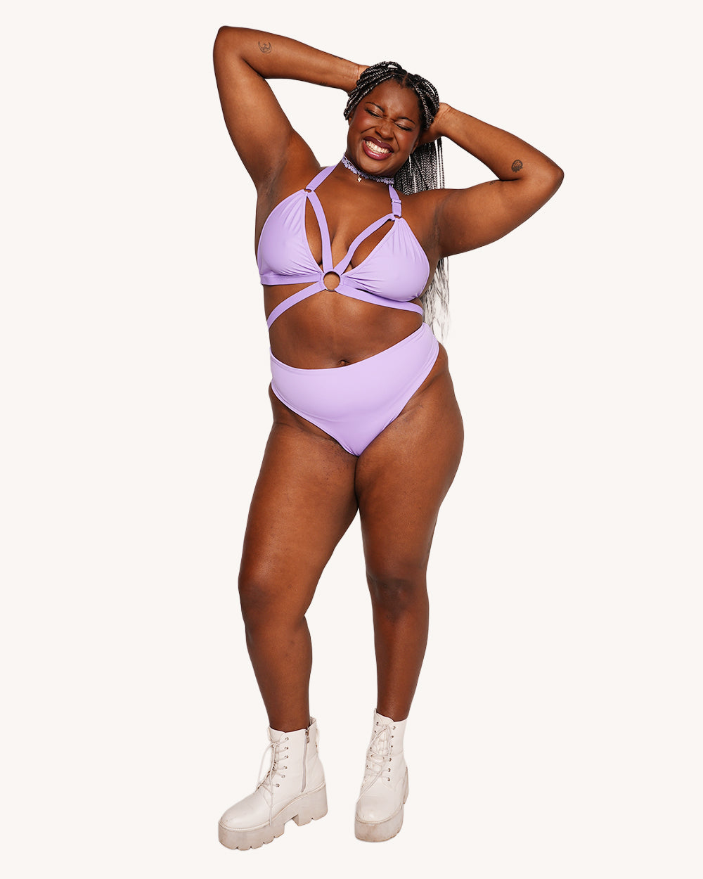 Sweet 'n' Spicy 2 Piece Set - Lavender - Image 2