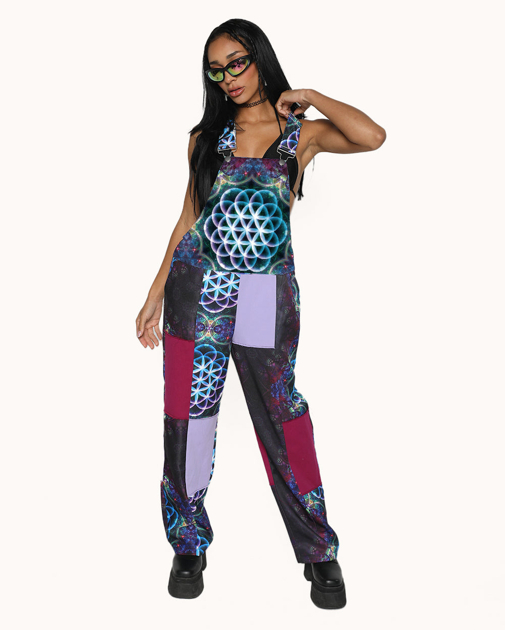 Third Eye Awakening Unisex Overalls-Full