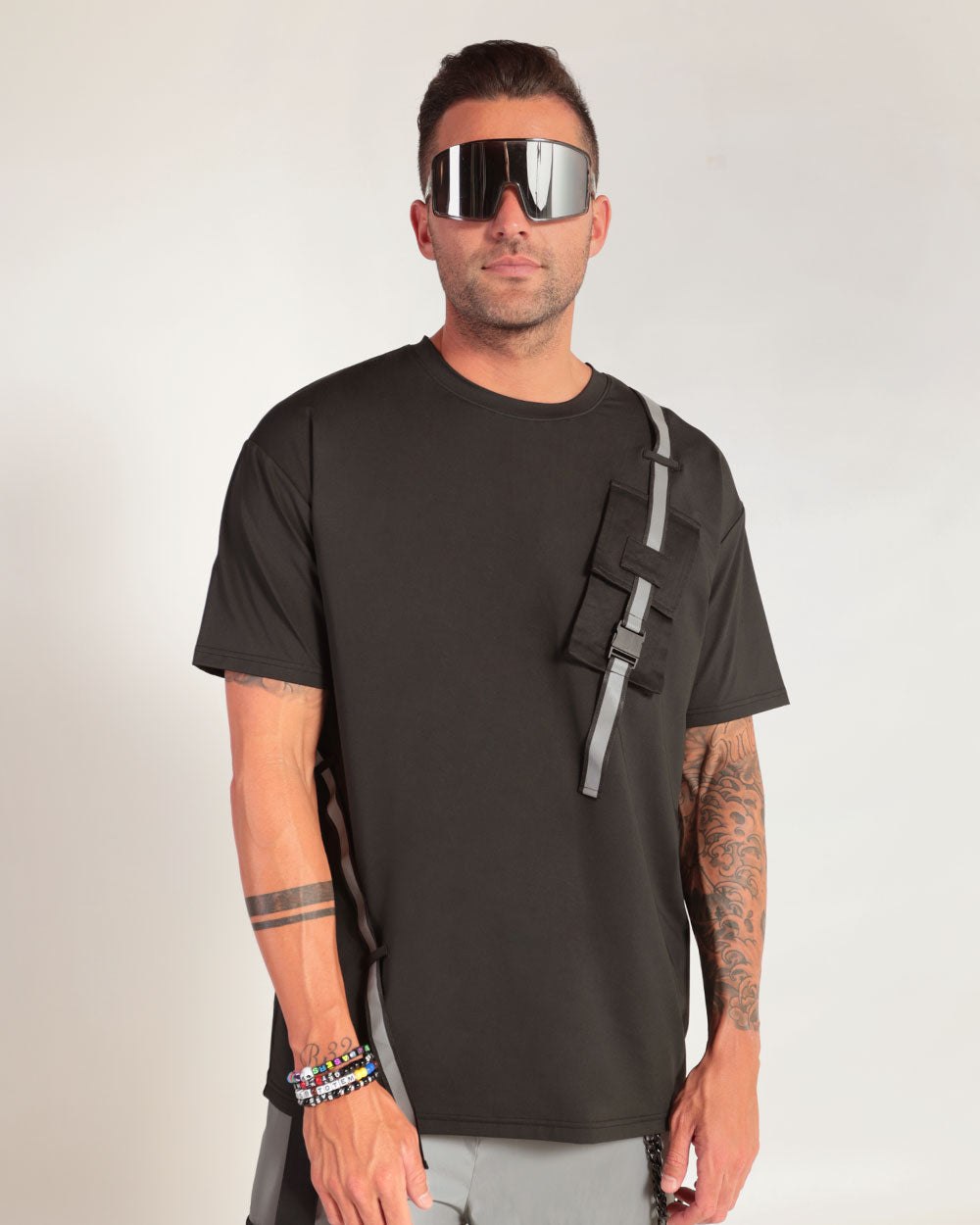 Thunder Flash Reflective Men's Tee-Men