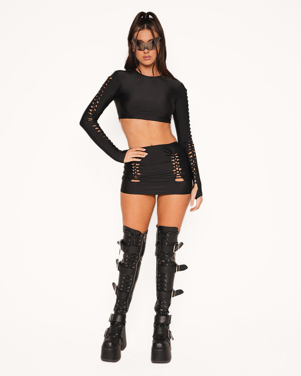 Tonight's Agenda Mini Skirt - Image 2