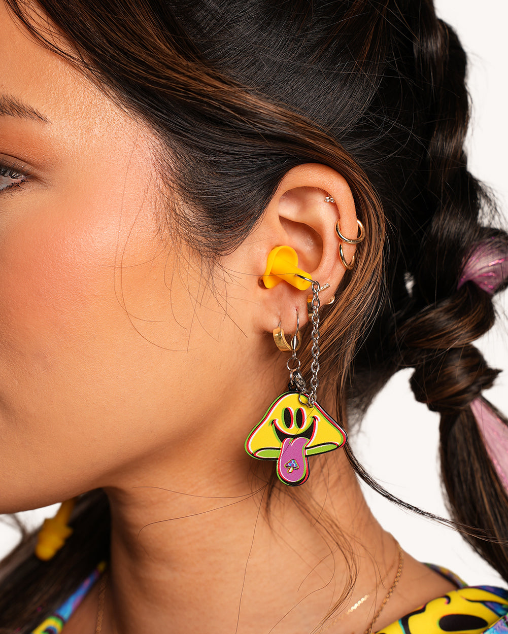 Trippy Daze Detachable Earplug Earrings - Image 34708879933623