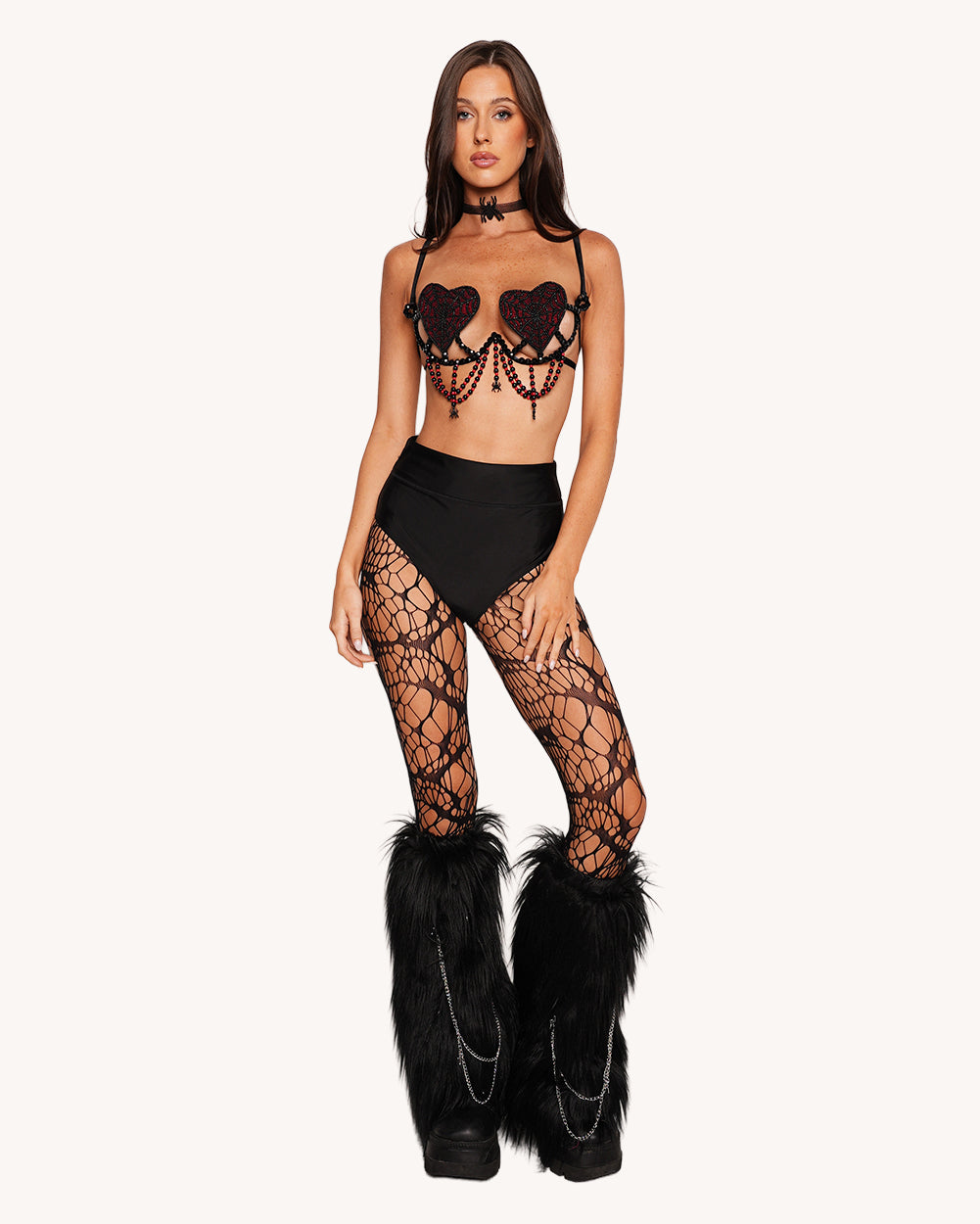 Venom Heart Festival Bra - Image 37045116764343