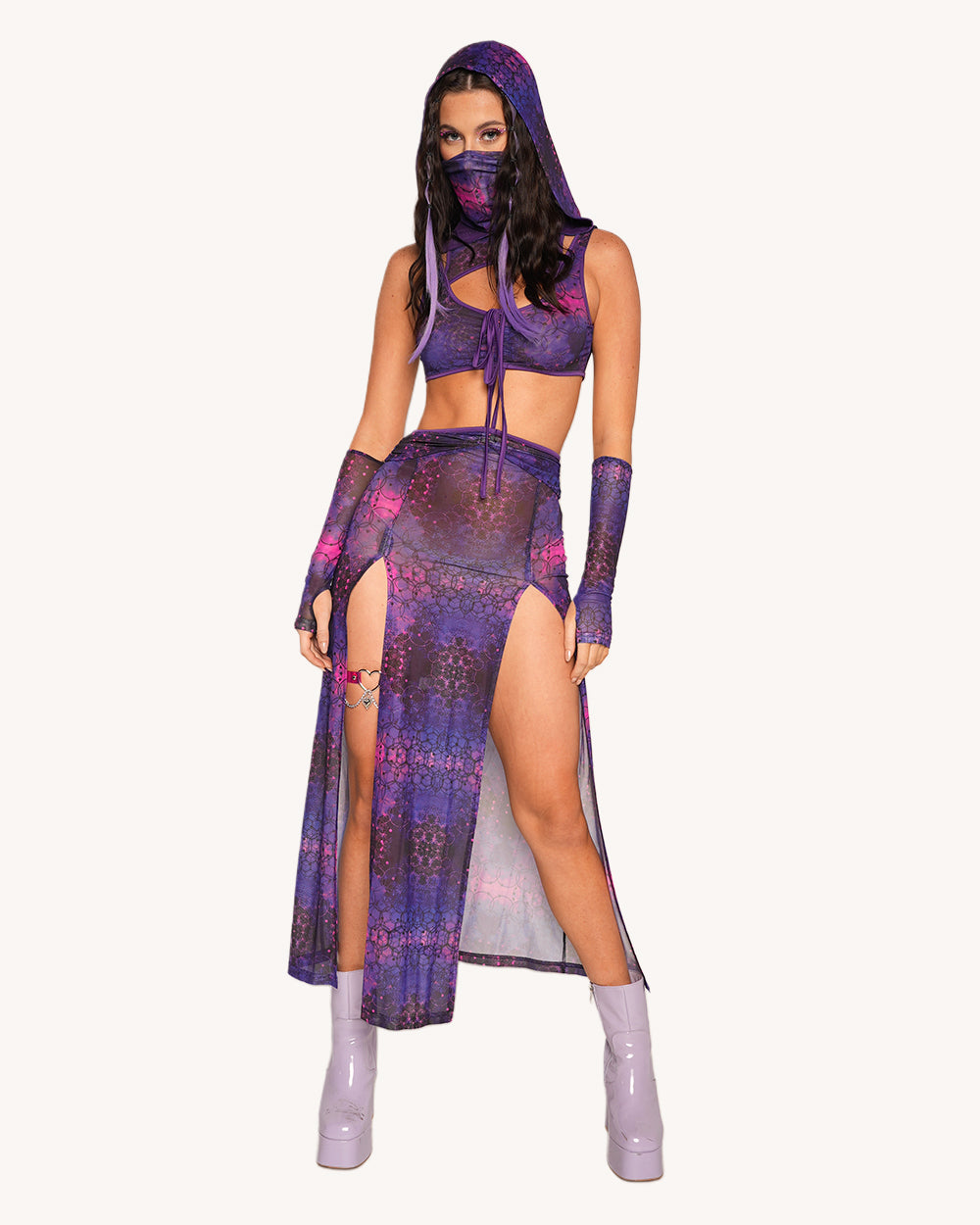 Violet Vibrations Dress - Image 1