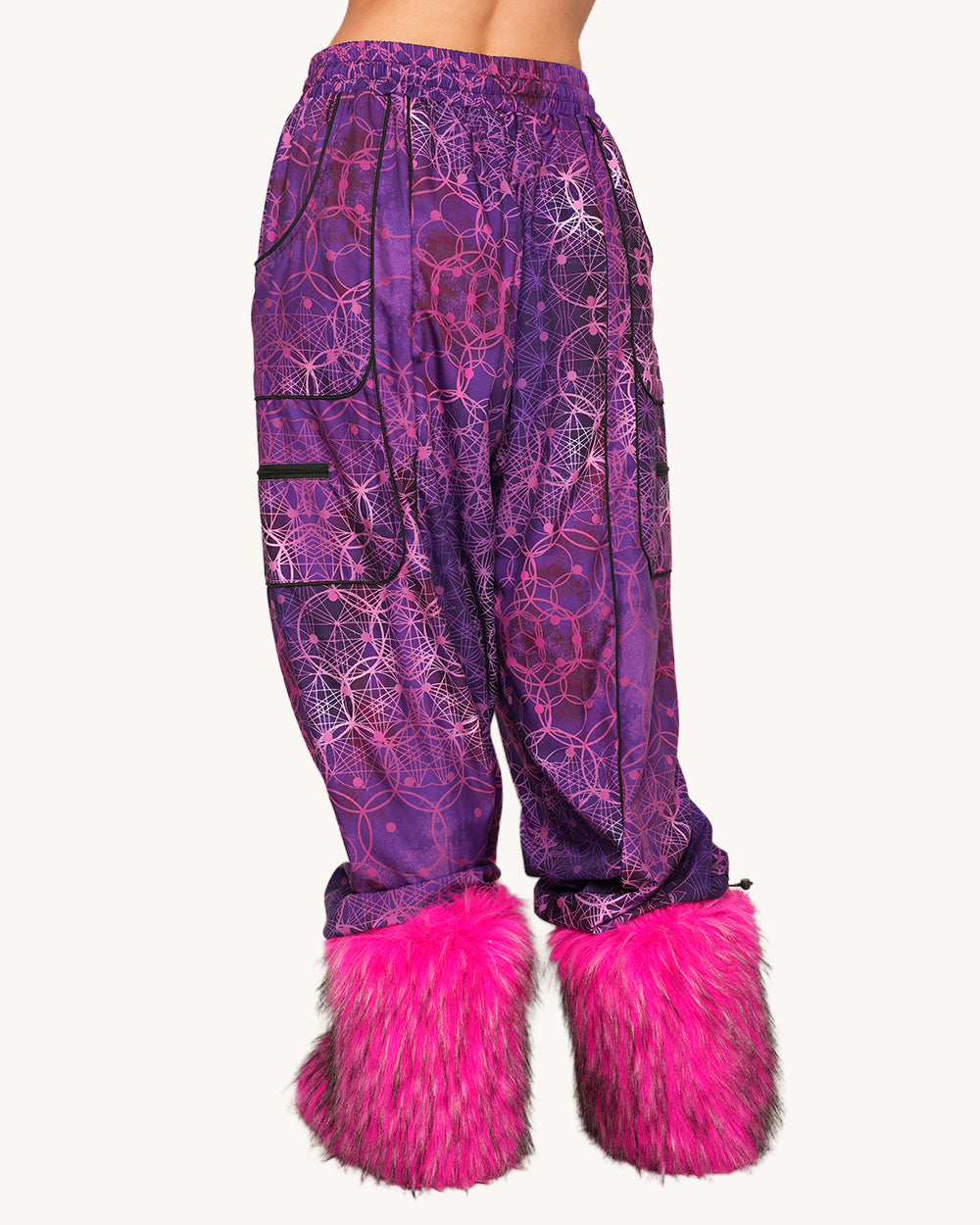 Violet Vibrations Harem Pants - Image 2