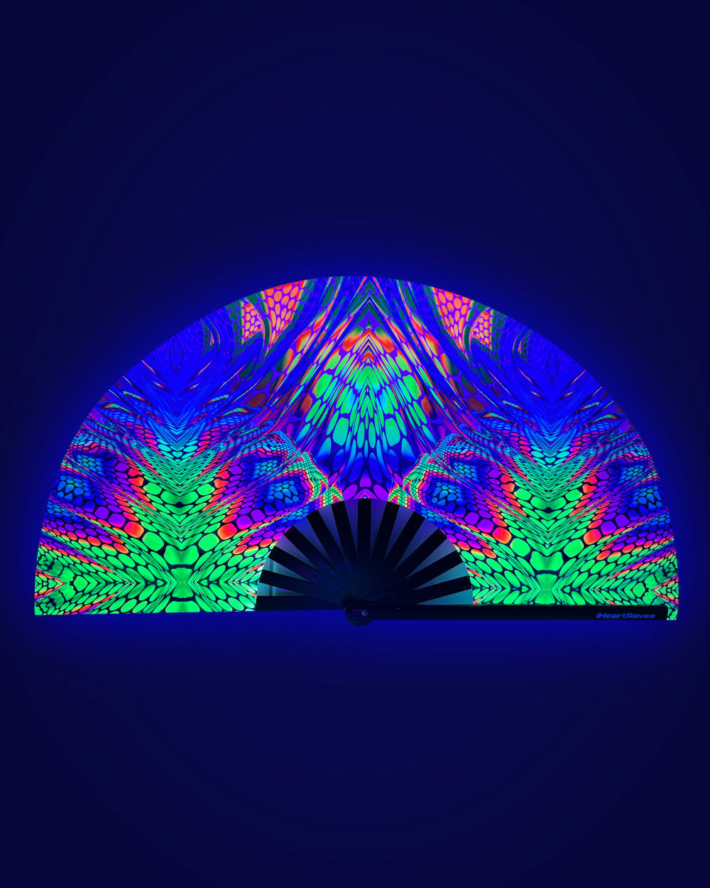 Viper Vision UV Reactive Hand Fan - Image 1