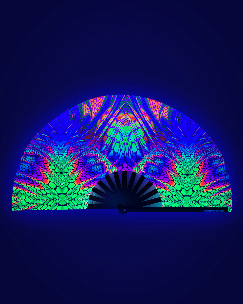 Viper Vision UV Reactive Hand Fan - Image 32206714601655