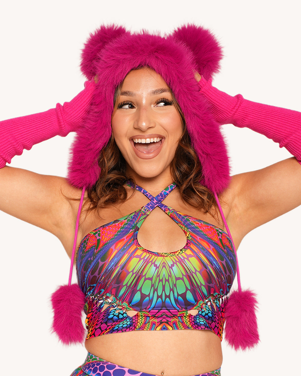 Viper Vision Halter Loop Top - Image 33887036833975