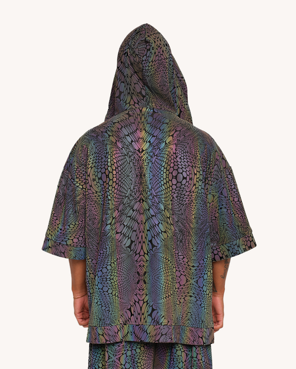 Viper Vision Rainbow Reflective Hooded Robe - Image 32448351502519