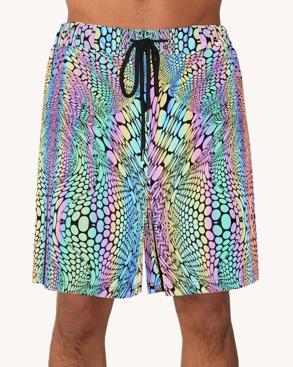 Viper Vision Rainbow Reflective Men's Shorts-Men