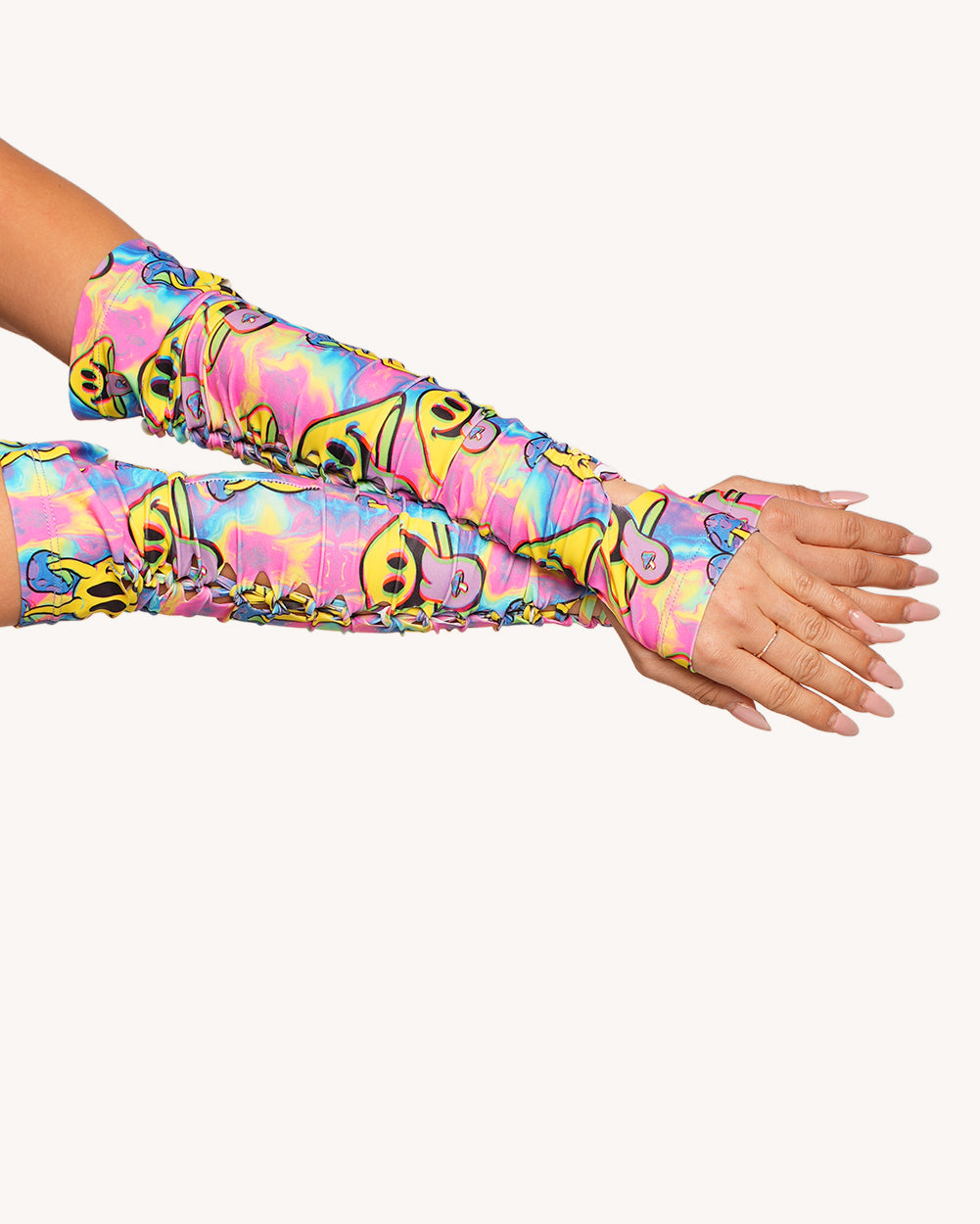 Welcome to Trippyland Bodysuit with Sleeves - Image 34708803420343