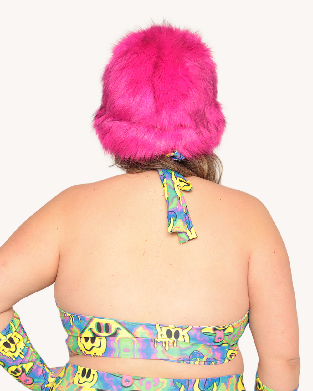 Welcome to Trippyland Halter Top with Sleeves - Image 10