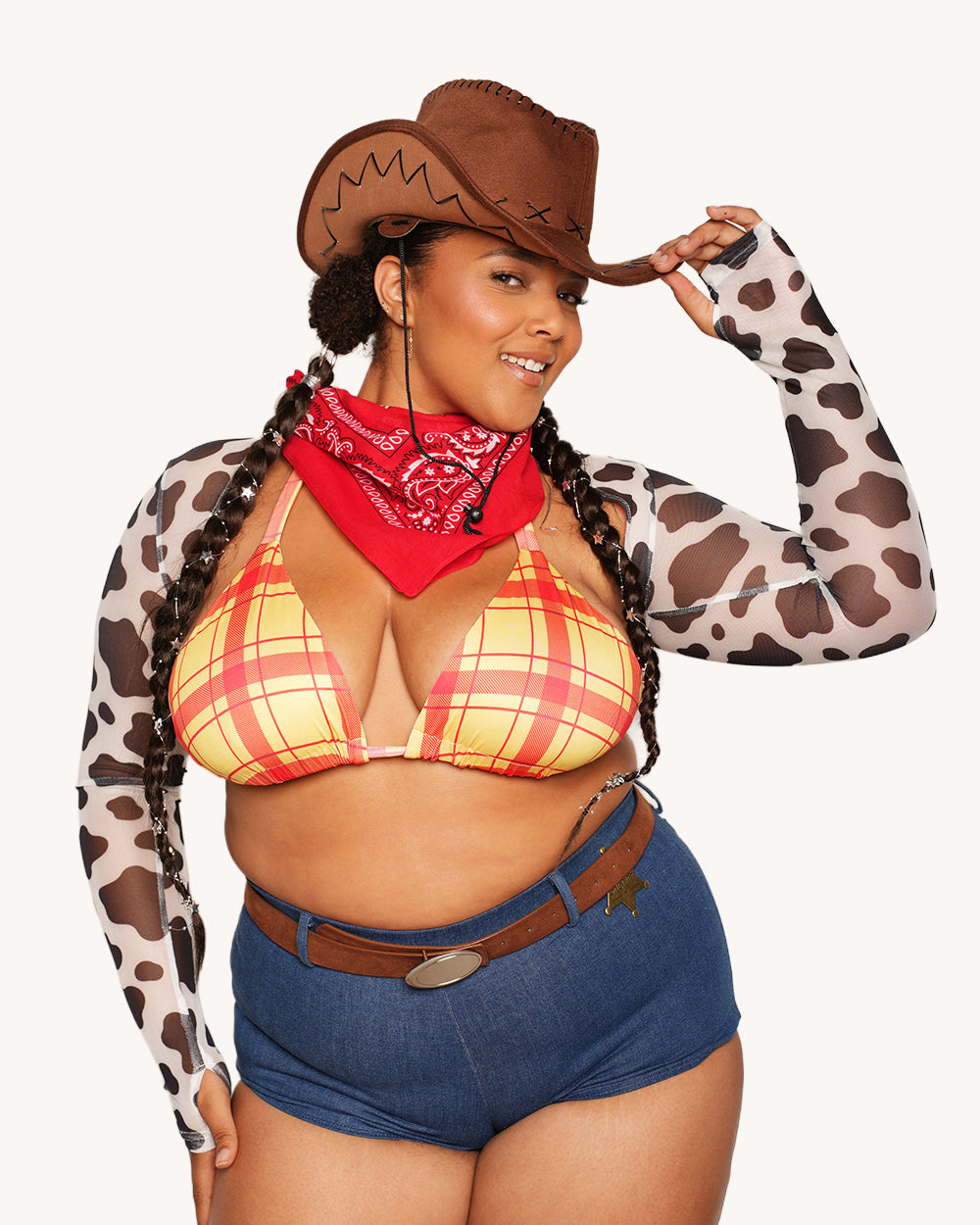 Wild West Cowgirl Costume Set - Image 5