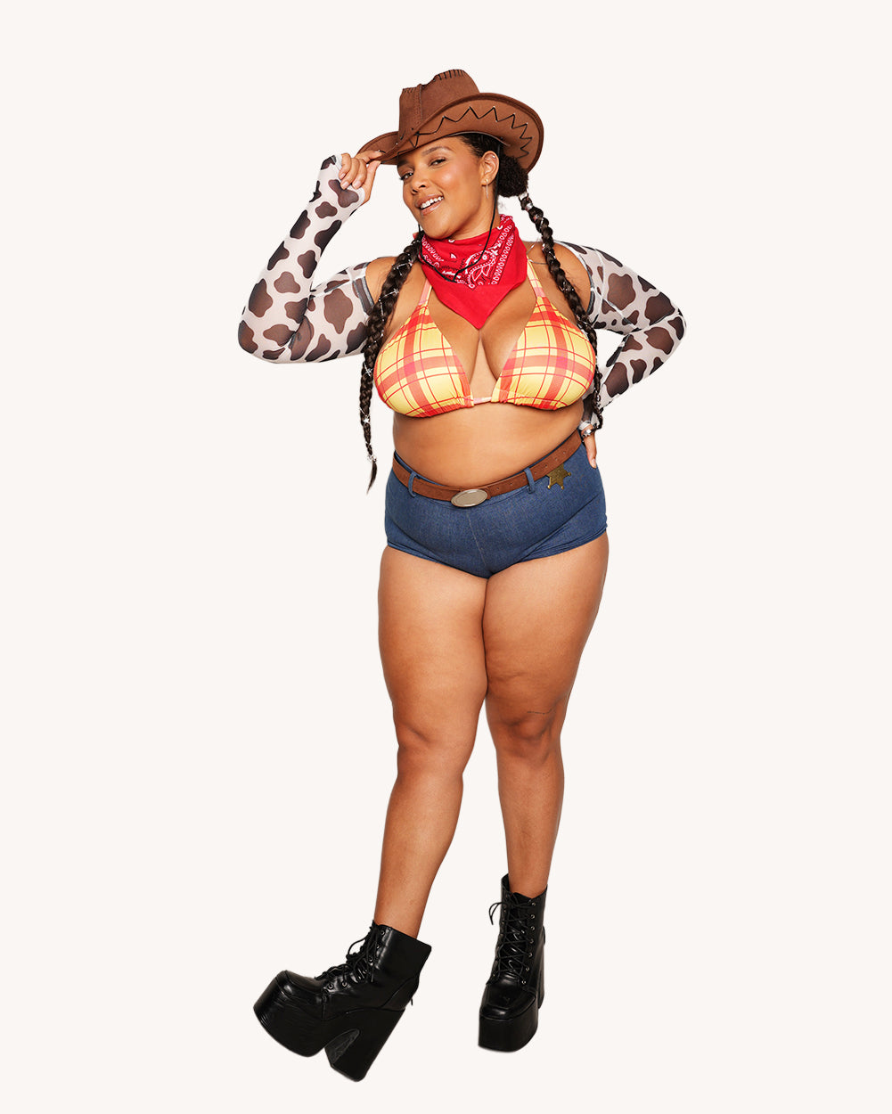 Wild West Cowgirl Costume Set - Image 38003236602039