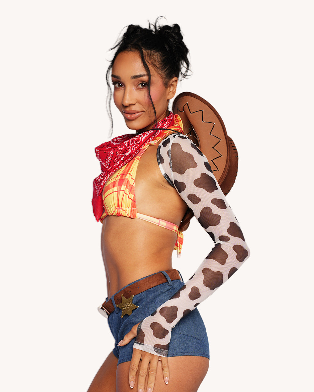 Wild West Cowgirl Costume Set - Image 71065764561079