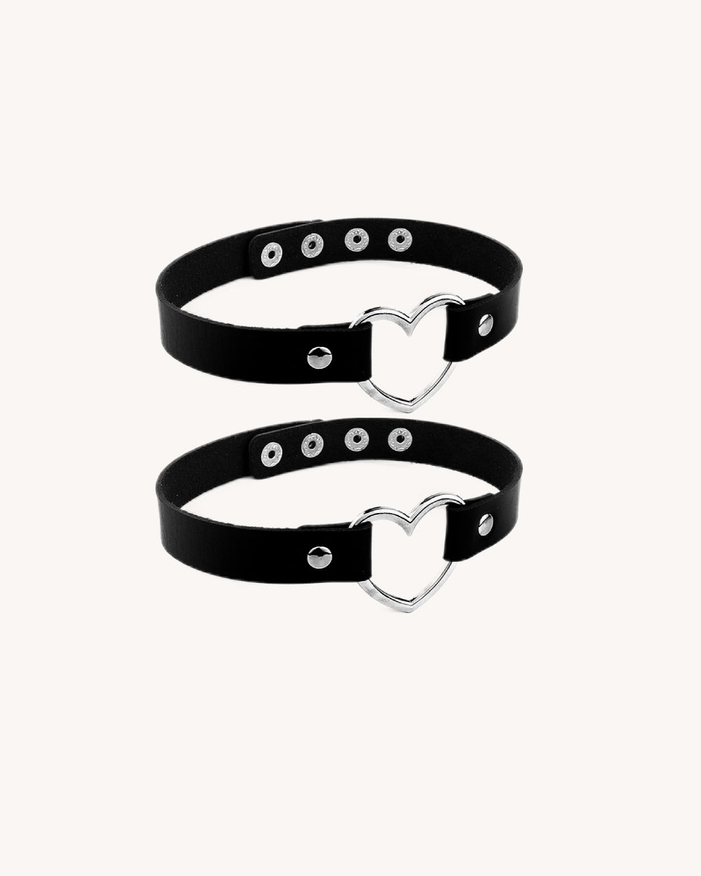 XOXO 2-pc Heart Choker Set - Image 1