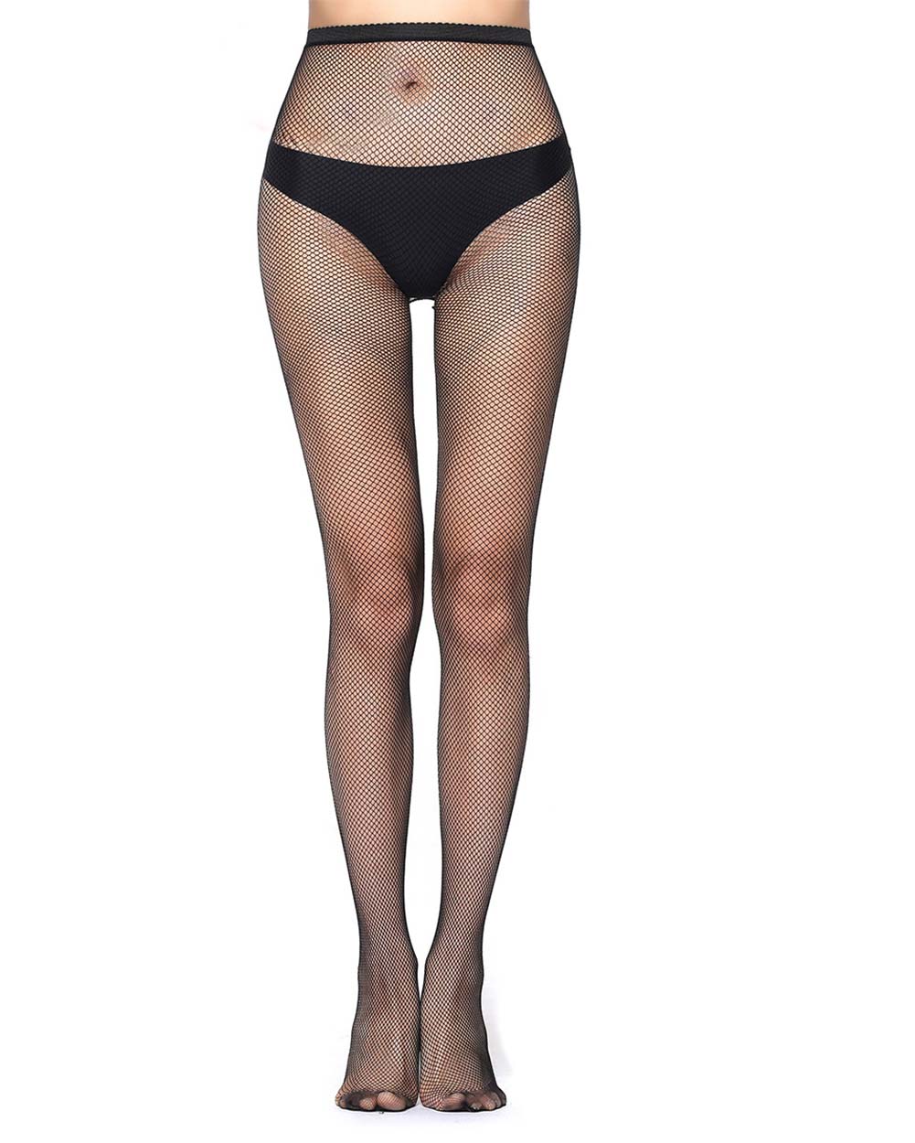 Ass Up Tights-Black-Front