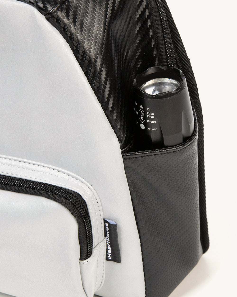 Glitch in the System Anti-Theft Silver Reflective Hydration Pack - Image 2
