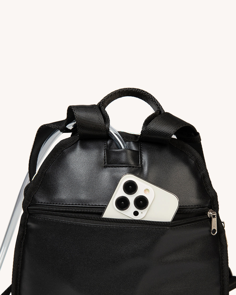 Digital Lollipop Rainbow Reflective Mini Hydration Pack pocket