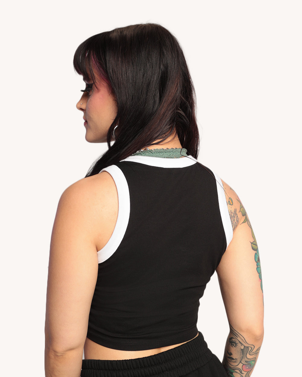 iHeartRaves Cropped Tank Top - Image 35354150895799