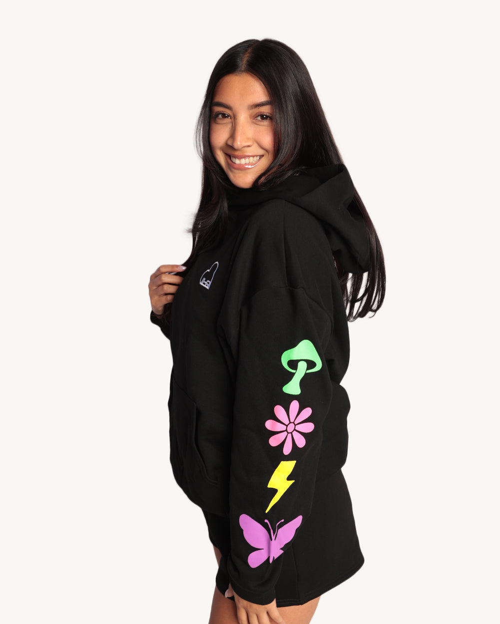 iHeartRaves Hoodie - Image 35354131464375