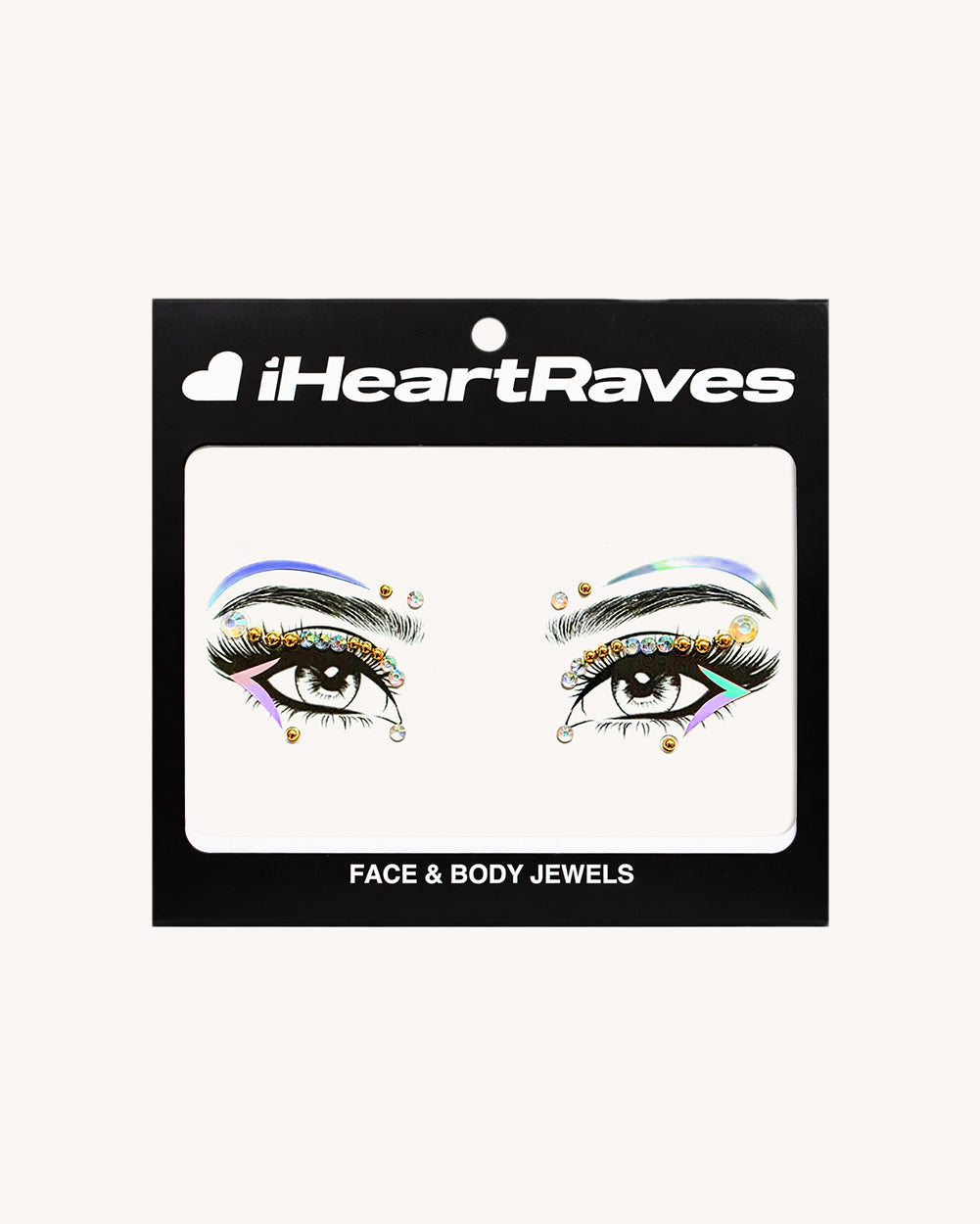 Bubbly Babe Holo Face Gem Sticker Pack - Image 35197413818551
