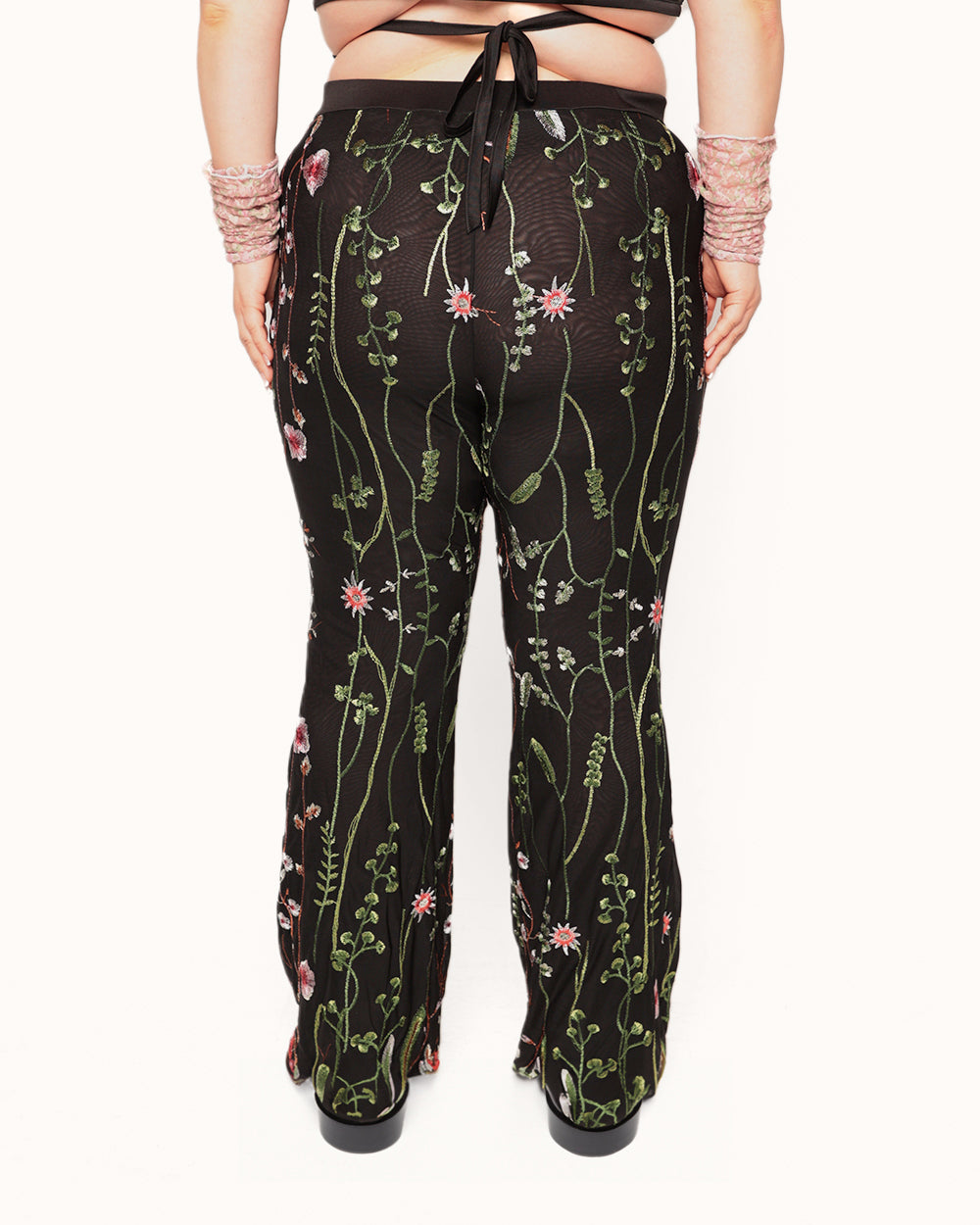 Lace Flowerfields Stretch Pants - Image 5