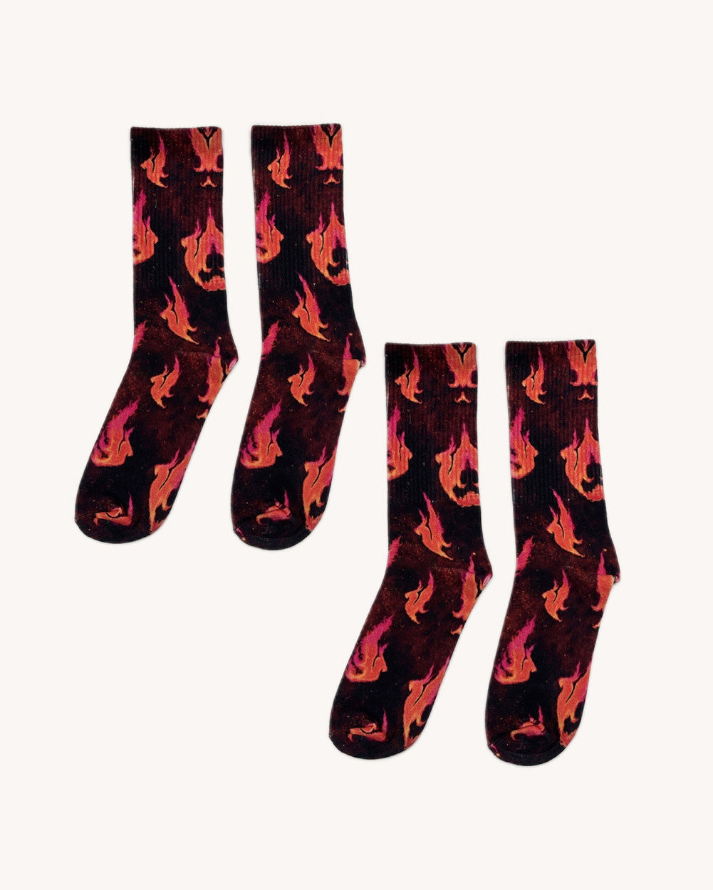iHR x ILLENIUM From the Ashes 2-Pack Socks - Image 33842035359927